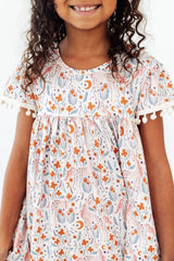 Unicorn Soiree Pom Pom Dress - Mila & Rose ® - Flyclothing LLC