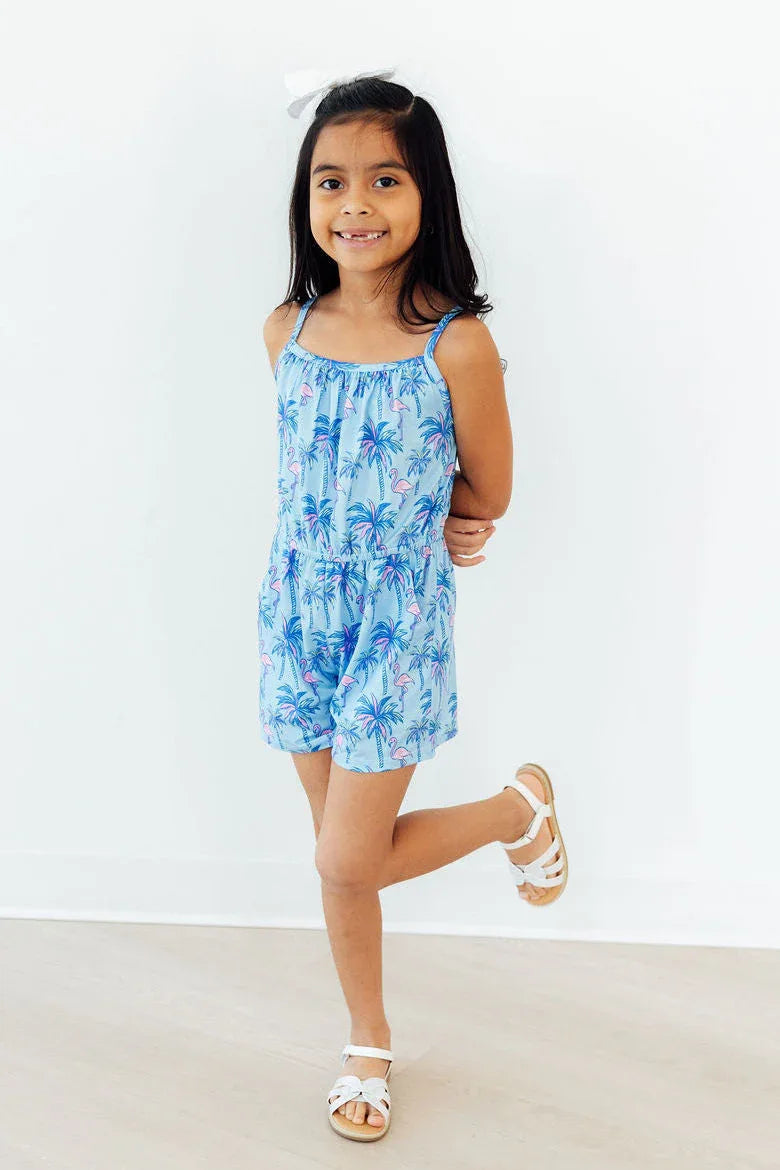 Island Time Strappy Play Romper - Mila & Rose ® - Flyclothing LLC