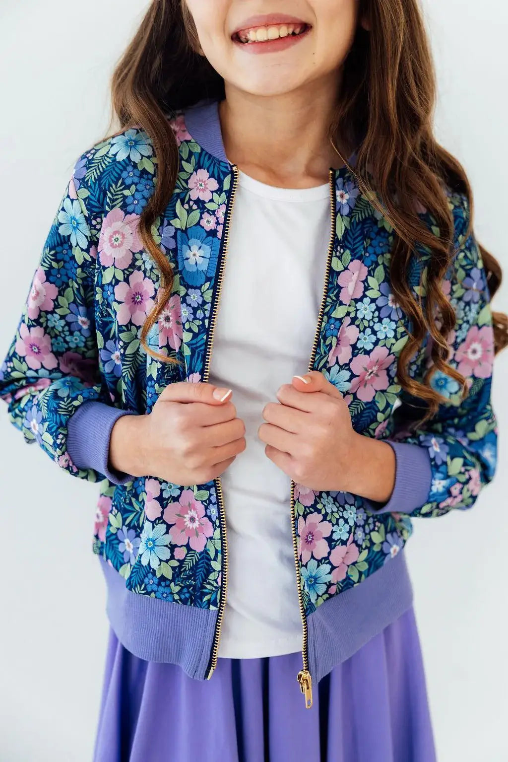 Whimsy Satin Jacket - Mila & Rose ® - Flyclothing LLC