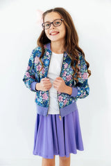 Whimsy Satin Jacket - Mila & Rose ® - Flyclothing LLC