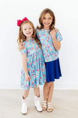 Delightful Desserts S/S Pocket Twirl Dress - Mila & Rose ® - Flyclothing LLC