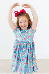 Delightful Desserts S/S Pocket Twirl Dress - Mila & Rose ® - Flyclothing LLC