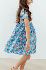 Blooming in Wonderland S/S Pocket Twirl Dress - Mila & Rose ® - Flyclothing LLC
