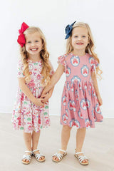 Once Upon a Castle Flutter Sleeve Twirl Dress - Mila & Rose ® - Flyclothing LLC