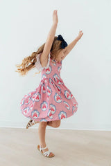 Once Upon a Castle Flutter Sleeve Twirl Dress - Mila & Rose ® - Flyclothing LLC