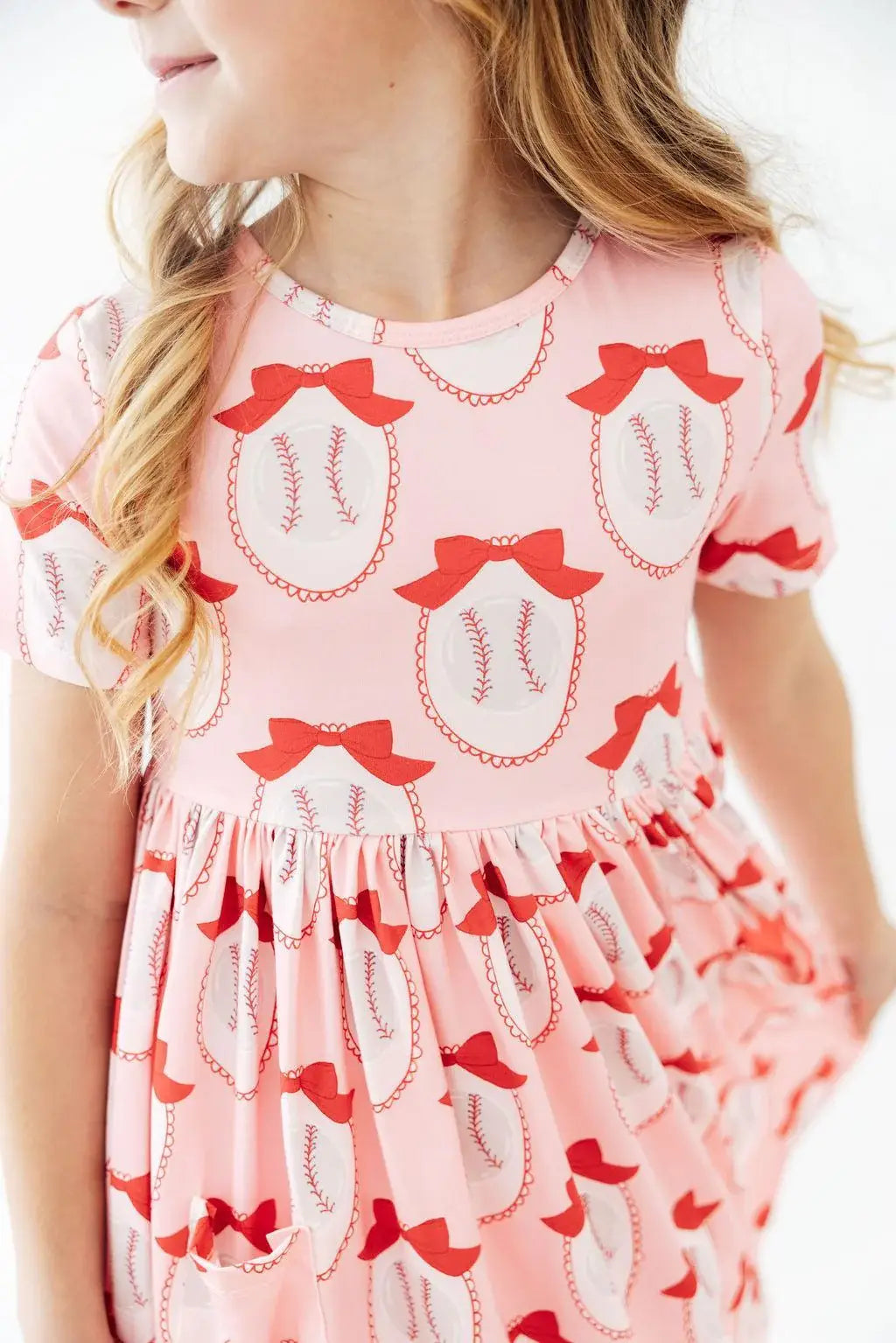 Pitcher Perfect S/S Pocket Twirl Dress - Mila & Rose ® - Flyclothing LLC