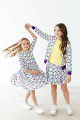Mardi Gras Ruffle Twirl Skort - Mila & Rose ® - Flyclothing LLC