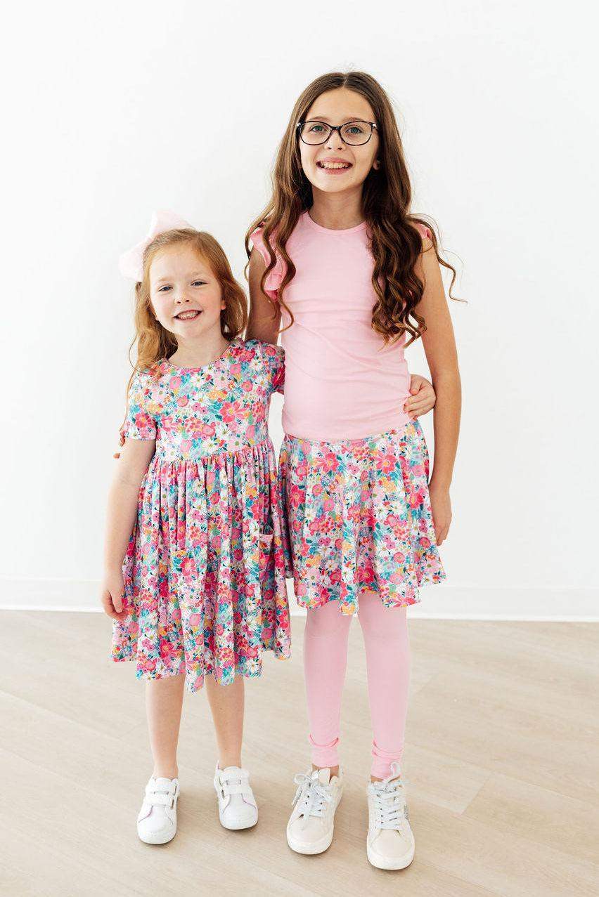 Petal Promises S/S Pocket Twirl Dress - Mila & Rose ® - Flyclothing LLC