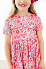 Hippie Sissy S/S Pocket Twirl Dress - Mila & Rose ® - Flyclothing LLC