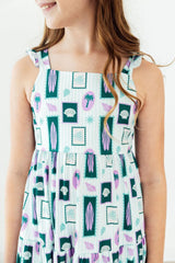 Surfer Girl Ruffle Maxi Dress - Mila & Rose ® - Flyclothing LLC