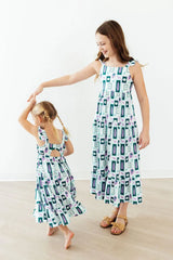Surfer Girl Ruffle Maxi Dress - Mila & Rose ® - Flyclothing LLC
