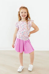 Whimsical Woods S/S Ruffle Tee - Mila & Rose ® - Flyclothing LLC