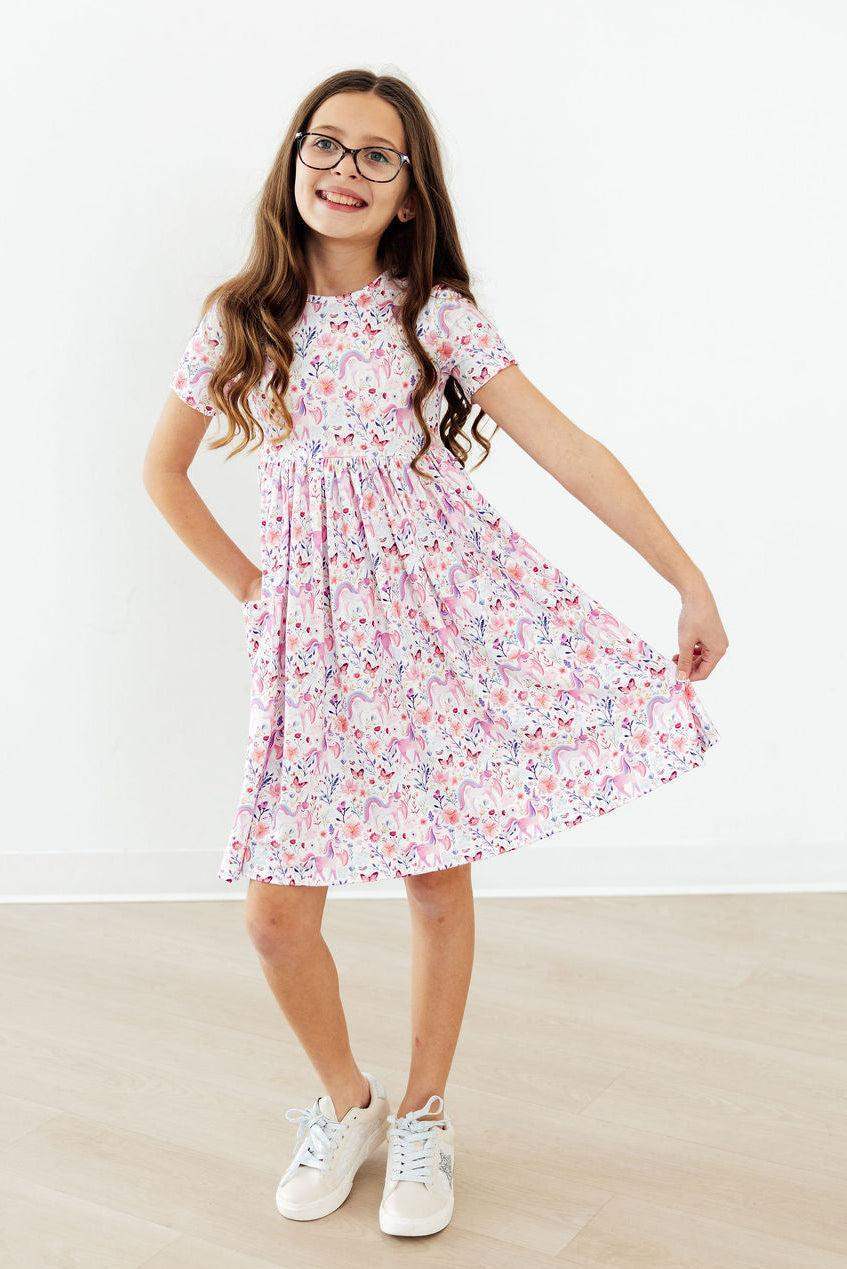 Whimsical Woods S/S Pocket Twirl Dress - Mila & Rose ® - Flyclothing LLC