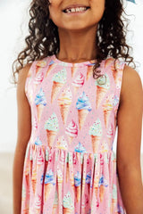 Ice Cream Dreams Tank Twirl Dress - Mila & Rose ® - Flyclothing LLC