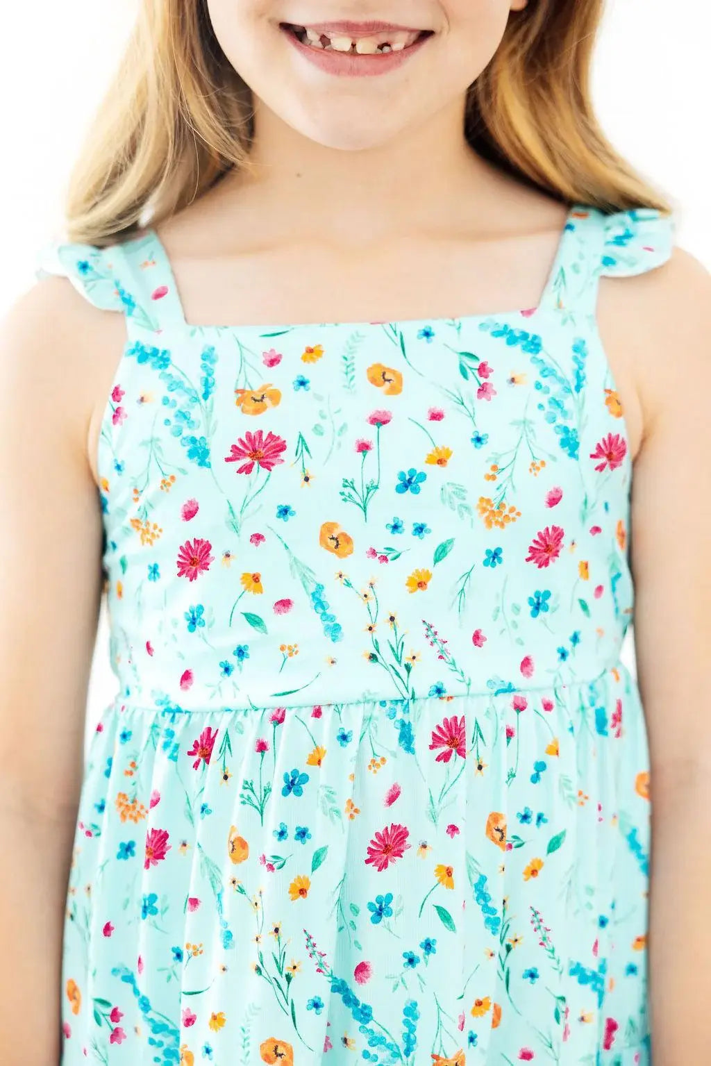 Bluebell Breeze Ruffle Maxi Dress - Mila & Rose ® - Flyclothing LLC