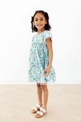 Furry Friends Pom Pom Dress - Mila & Rose ® - Flyclothing LLC