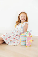 Birthday Cakes Flutter Sleeve Twirl Dress - Mila & Rose ® - Flyclothing LLC