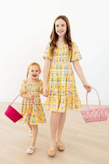 Easter Picnic Smocked Ruffle Dress - Mila & Rose ® - Flyclothing LLC
