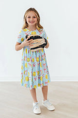Softball Sweetie S/S Pocket Twirl Dress - Mila & Rose ® - Flyclothing LLC