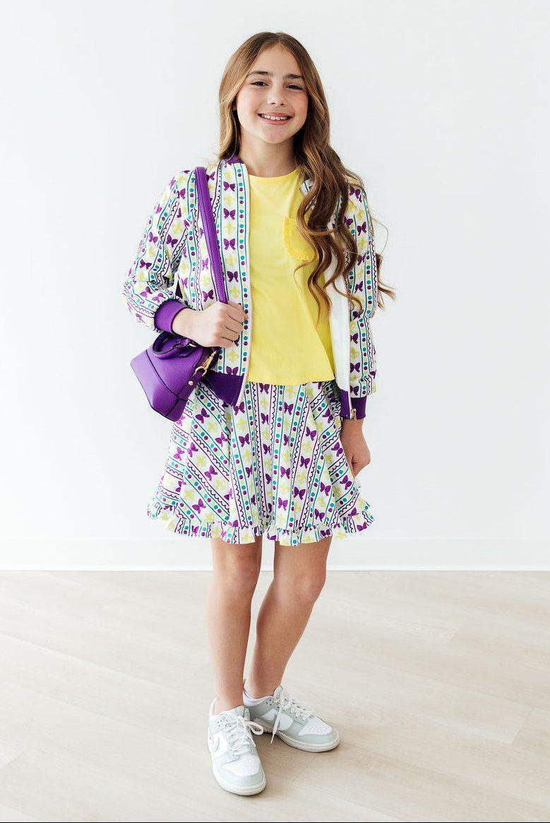 Mardi Gras Satin Jacket - Mila & Rose ® - Flyclothing LLC