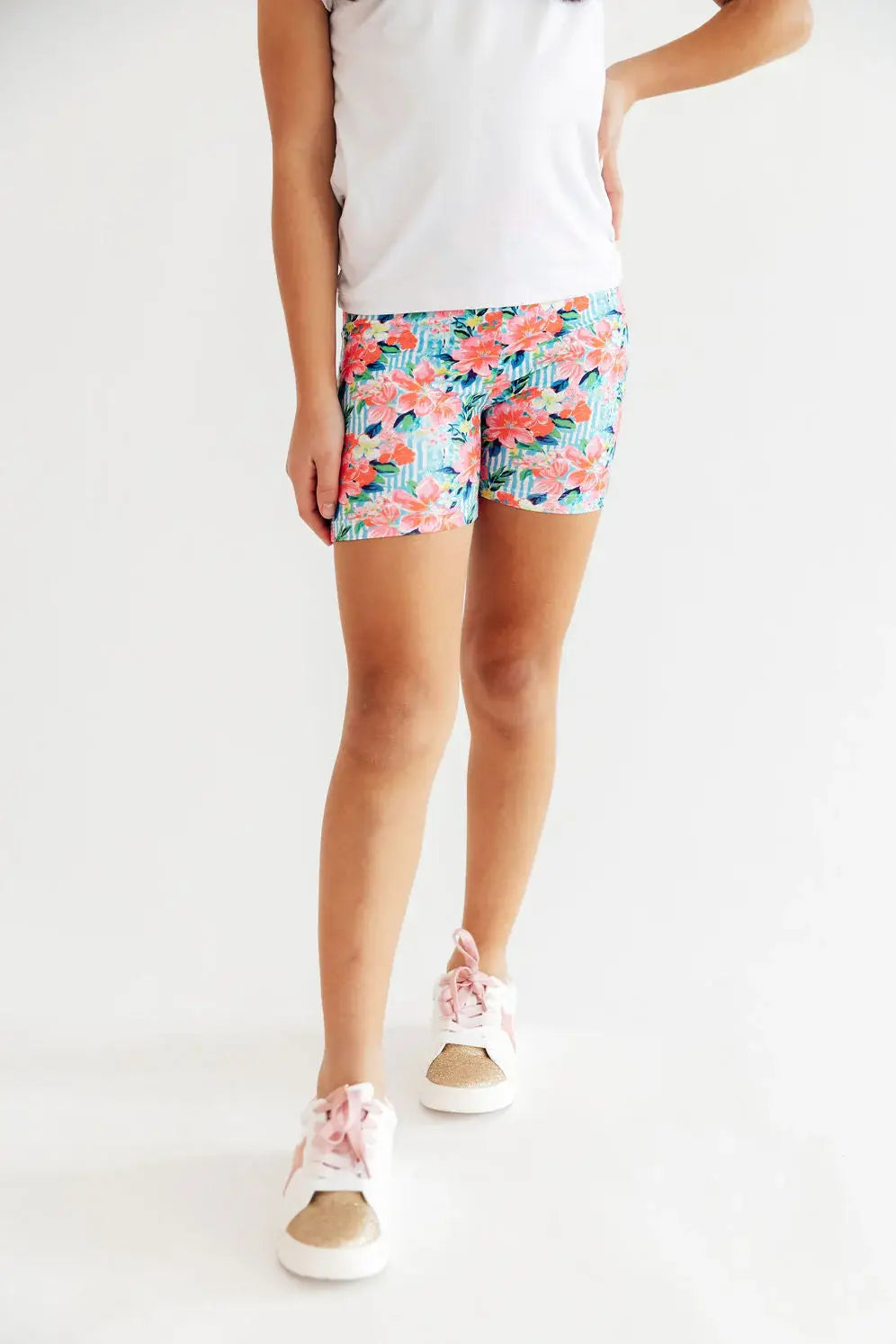 Petals in Paradise Twirl Shorts - Mila & Rose ® - Flyclothing LLC
