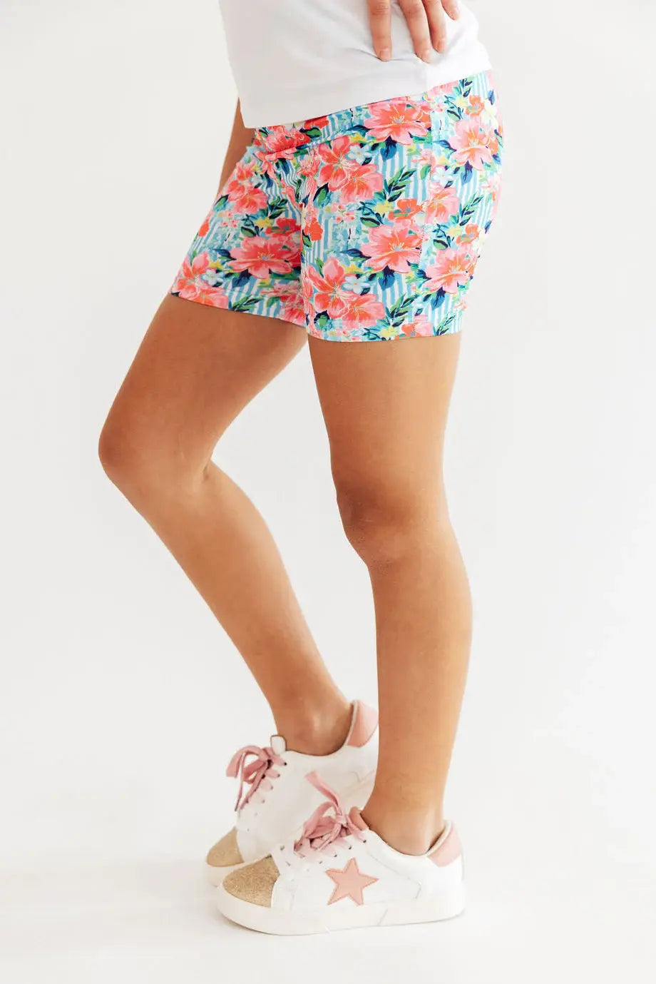 Petals in Paradise Twirl Shorts - Mila & Rose ® - Flyclothing LLC