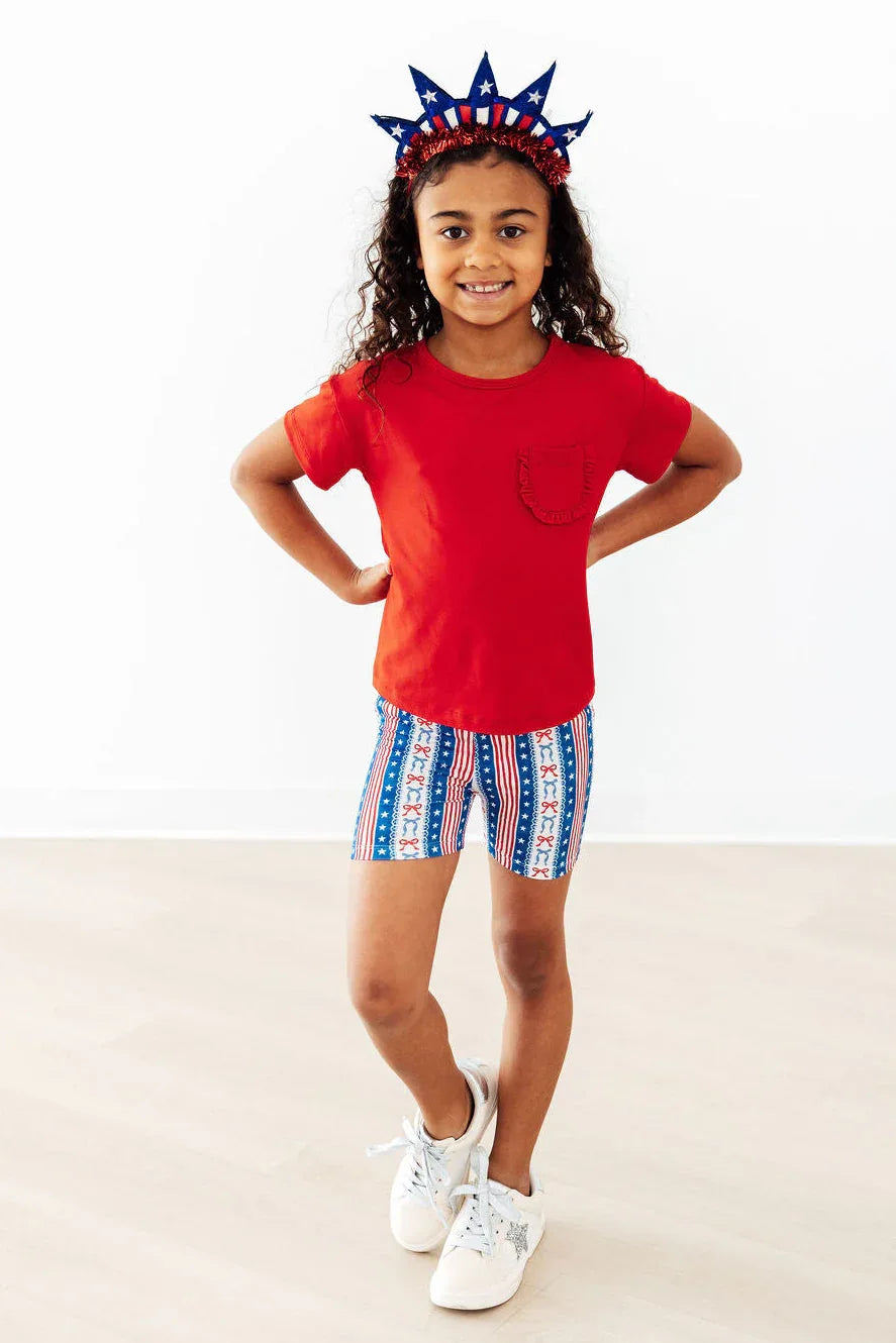 All-American Girl Twirl Shorts - Mila & Rose ® - Flyclothing LLC