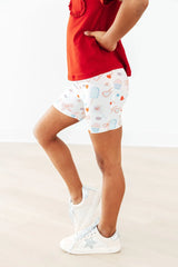 Red, White & Sweet Twirl Shorts - Mila & Rose ® - Flyclothing LLC