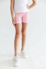 Bubblegum Pink Twirl Shorts - Mila & Rose ® - Flyclothing LLC