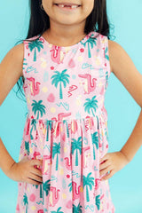 Pink Gator-ade Tank Twirl Dress - Mila & Rose ® - Flyclothing LLC