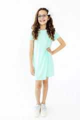 SALE Pastel Green T-Shirt Dress - Mila & Rose ® - Flyclothing LLC