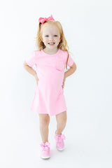 Bubblegum Pink T-Shirt Dress - Mila & Rose ® - Flyclothing LLC
