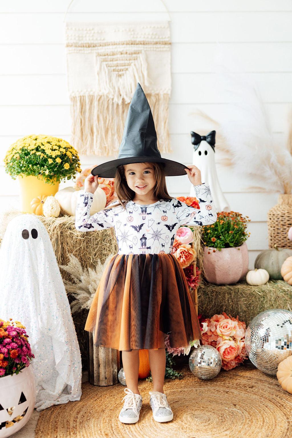 Boo-tiful Halloween L/S Tutu Dress - Mila & Rose ® - Flyclothing LLC