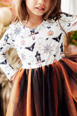 Boo-tiful Halloween L/S Tutu Dress - Mila & Rose ® - Flyclothing LLC