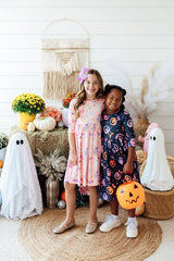 Sweet Tooth 3/4 Sleeve Pocket Twirl Dress - Mila & Rose ® - Flyclothing LLC