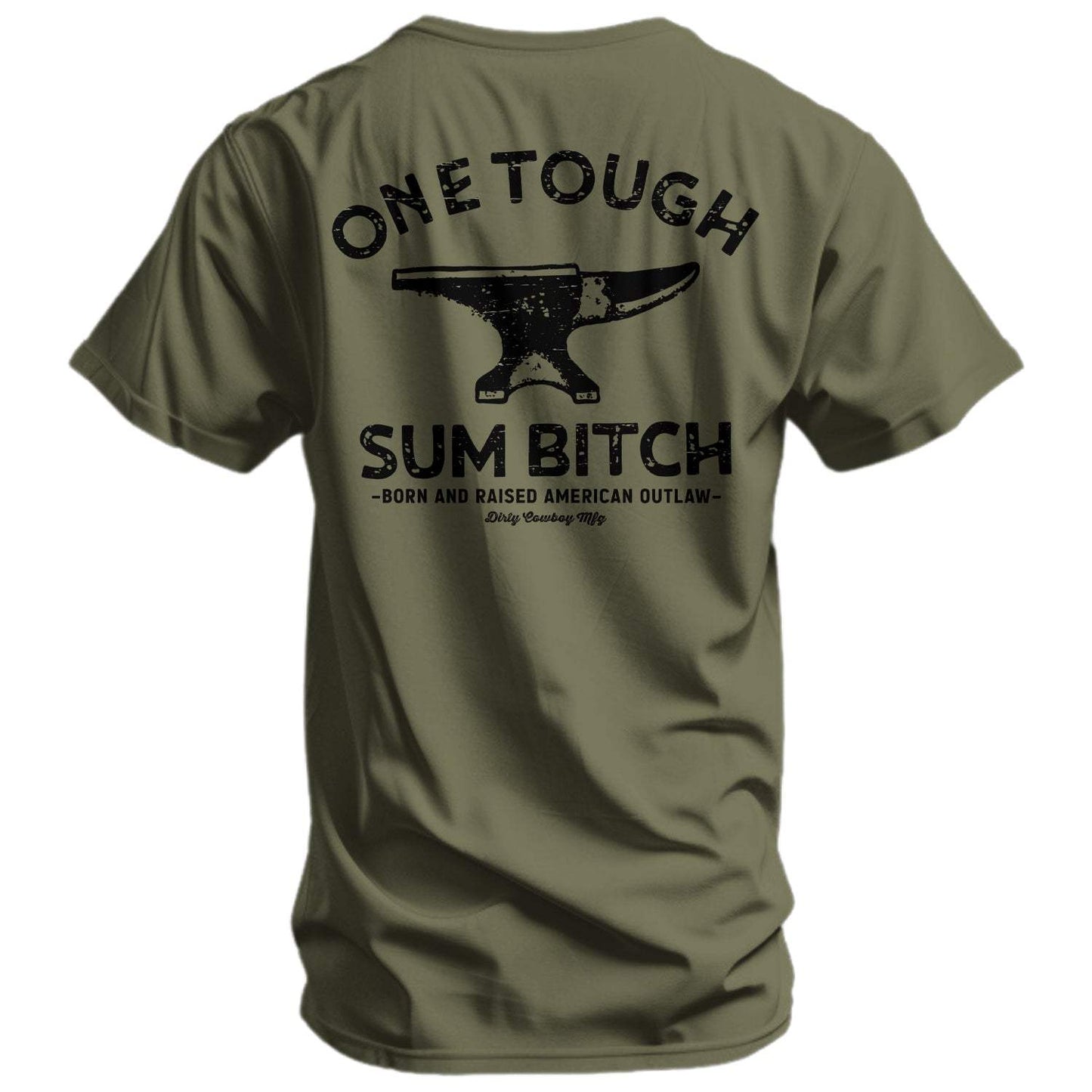 One Tough Sum Anvil Men's T-Shirt - DIRTY COWBOY USA - Flyclothing LLC