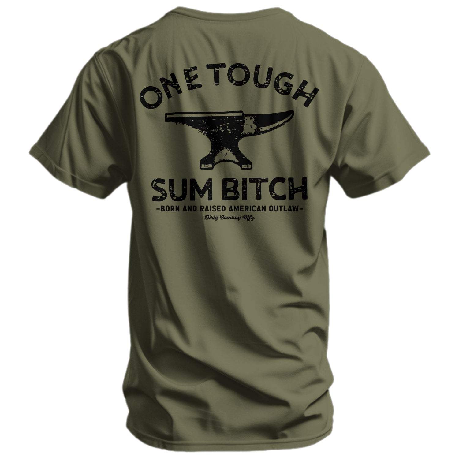 One Tough Sum Anvil Men's T-Shirt - DIRTY COWBOY USA - Flyclothing LLC