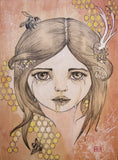 Black Market Art Company Milk and Honey Print