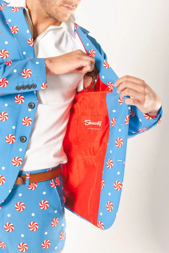 The Mint Condition | Holiday Peppermint Suit - Shinesty - Flyclothing LLC