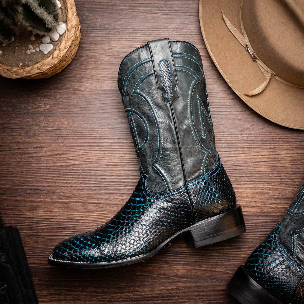 Missouri Black / Blue - Marco Di Milano - Flyclothing LLC