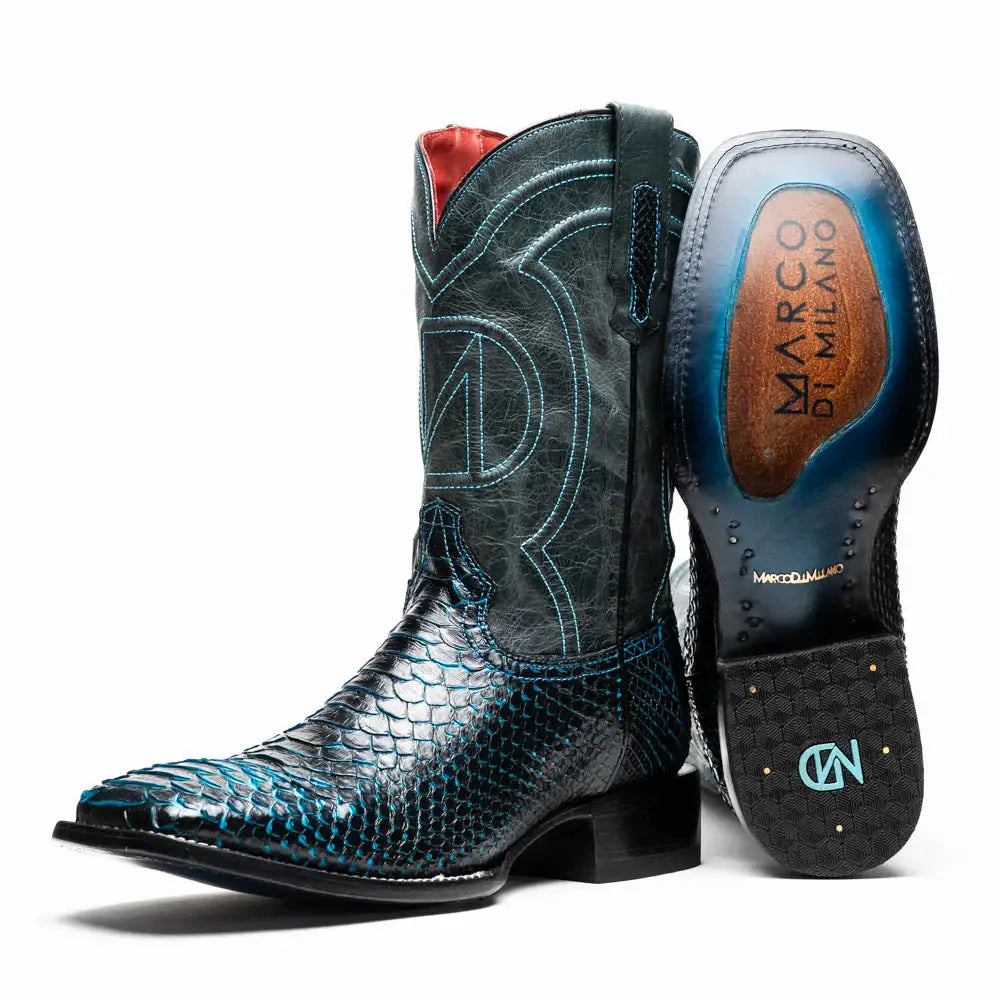 Missouri Black / Blue - Marco Di Milano - Flyclothing LLC