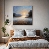 Canvas Print: Misty Serenade - Tailored Canvases - Flyclothing LLC
