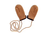 tittimitti® 100% Virgin Wool Baby, Toddler & Kids’ Mittens with Thumb & String - tittimitti - Flyclothing LLC