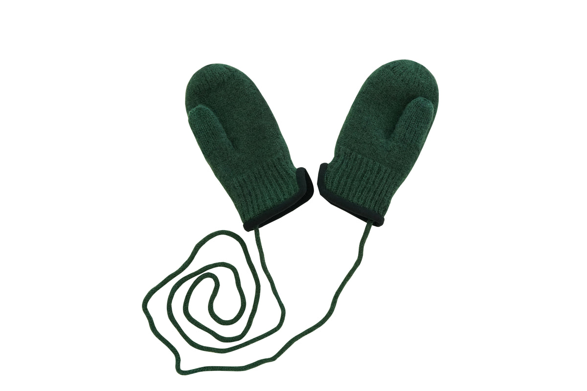 tittimitti® 100% Virgin Wool Baby, Toddler & Kids’ Mittens with Thumb & String - tittimitti - Flyclothing LLC