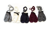 tittimitti® 100% Virgin Wool Baby, Toddler & Kids’ Mittens with Thumb & String - tittimitti - Flyclothing LLC