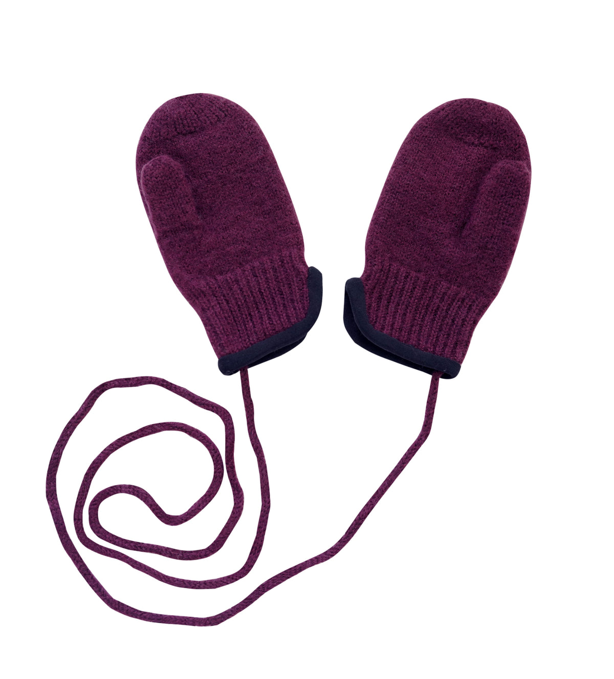 tittimitti® 100% Virgin Wool Baby, Toddler & Kids’ Mittens with Thumb & String - tittimitti - Flyclothing LLC