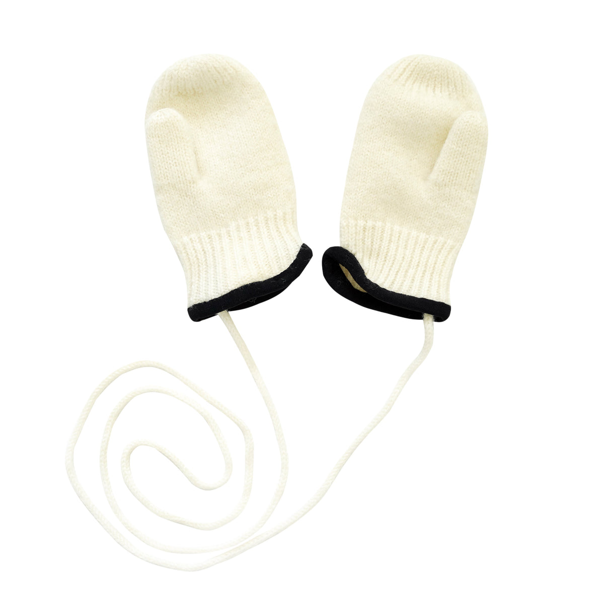 tittimitti® 100% Virgin Wool Baby, Toddler & Kids’ Mittens with Thumb & String - tittimitti - Flyclothing LLC