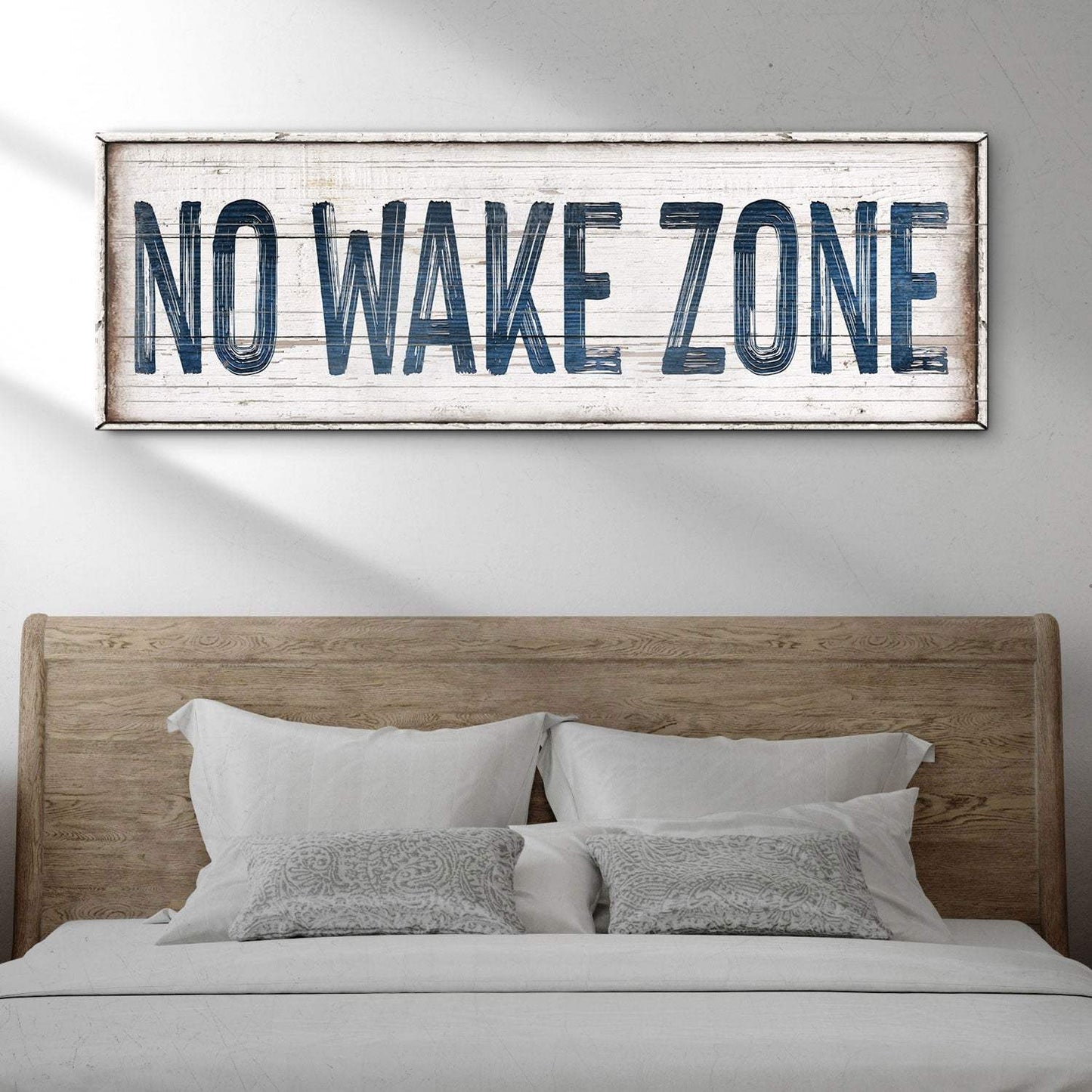 No Wake Zone Sign XVIII - Tailored Canvases - Flyclothing LLC