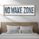 No Wake Zone Sign XVIII - Tailored Canvases - Flyclothing LLC