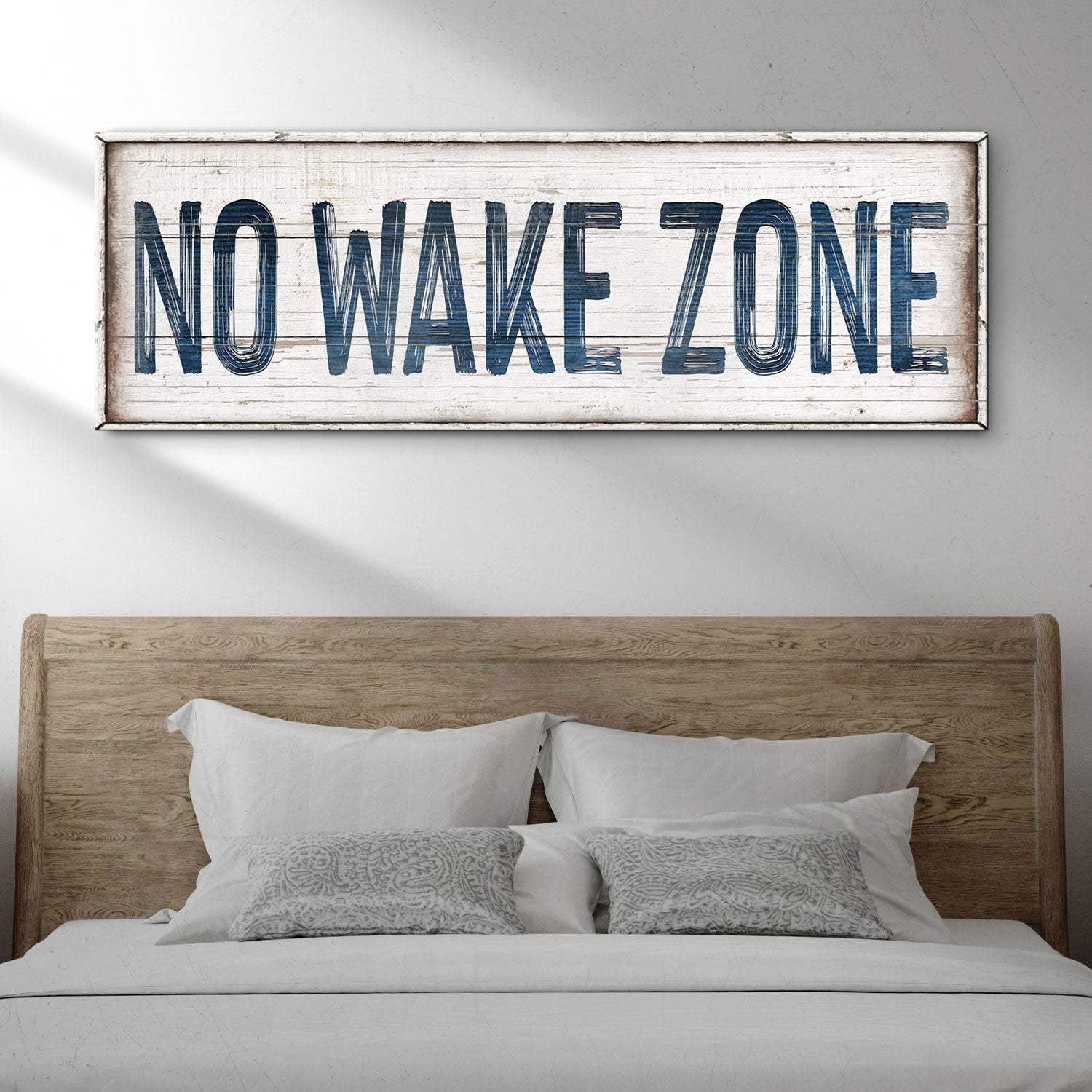 No Wake Zone Sign XVIII - Tailored Canvases - Flyclothing LLC